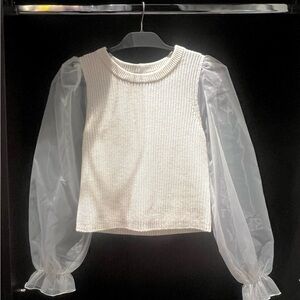 MAJORELLE Kinship Sweater in Ivory